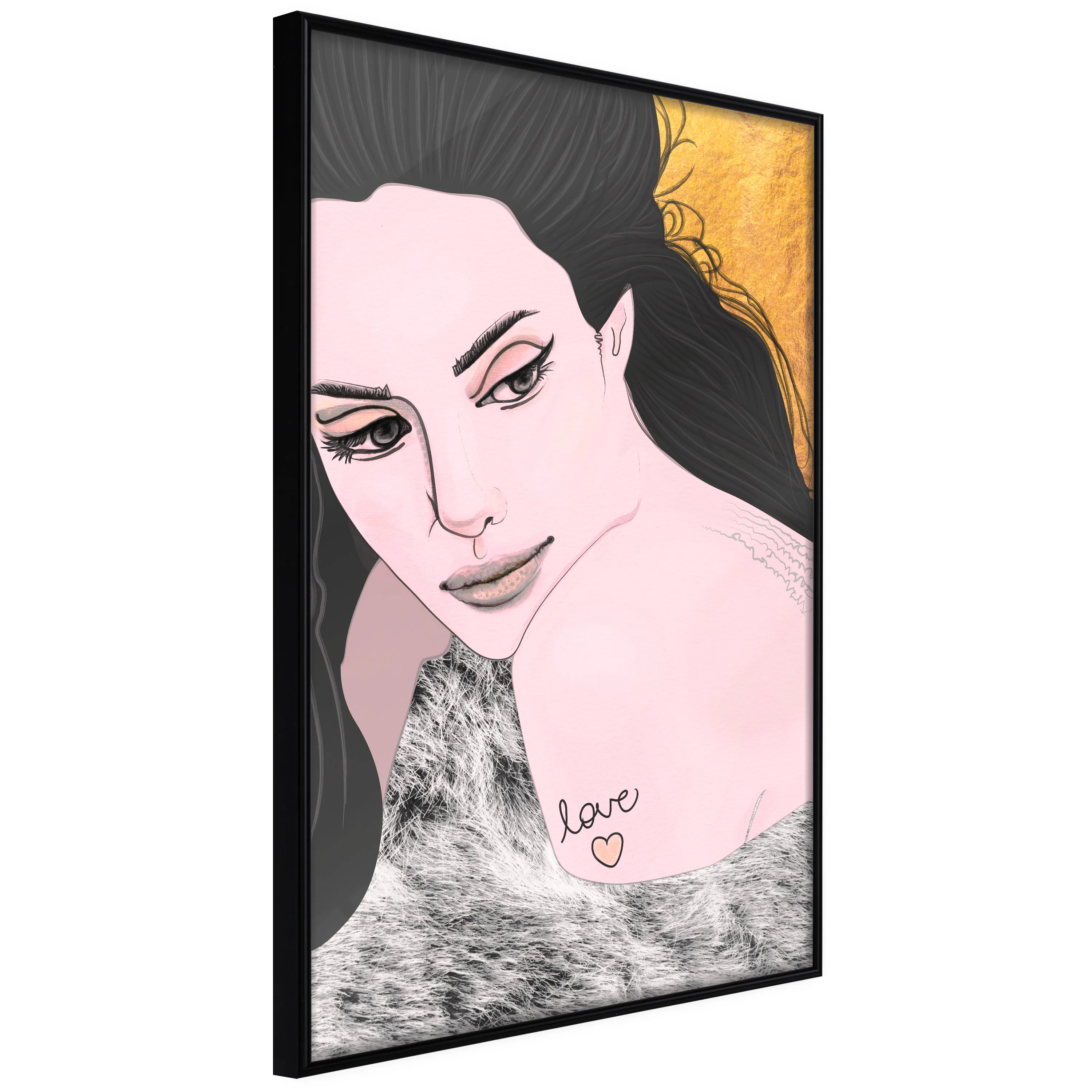 Poster Artgeist Affisch Sensual and Love