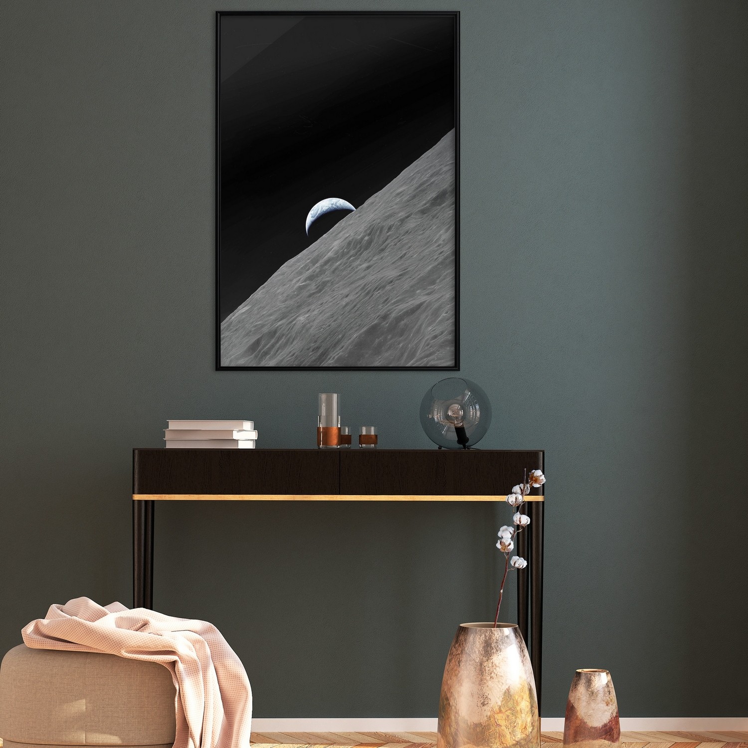 Affisch - Lonely Planet [Poster] 30x45 Svart ram, 30x45 cm