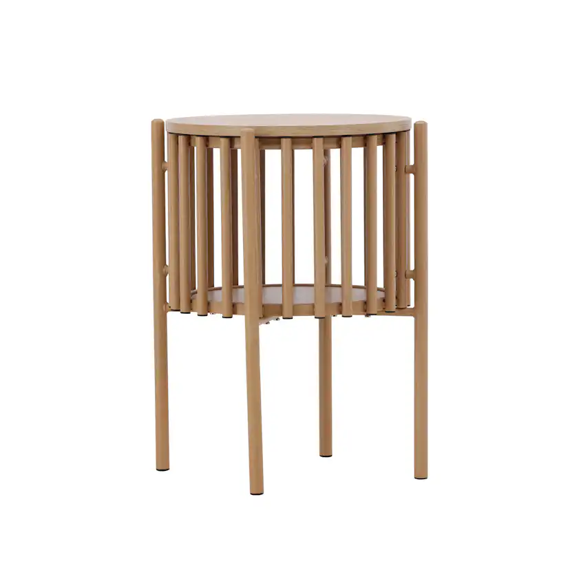 Sidobord Venture Home Rubbo Ø45x65 cm med Förvaring