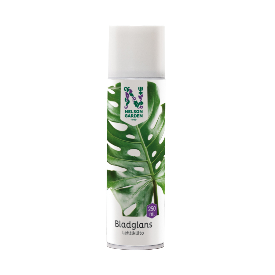 Växtnäring Nelson Garden Bladglans 250 ml - Skydd & Glans för Gröna Bladväxter