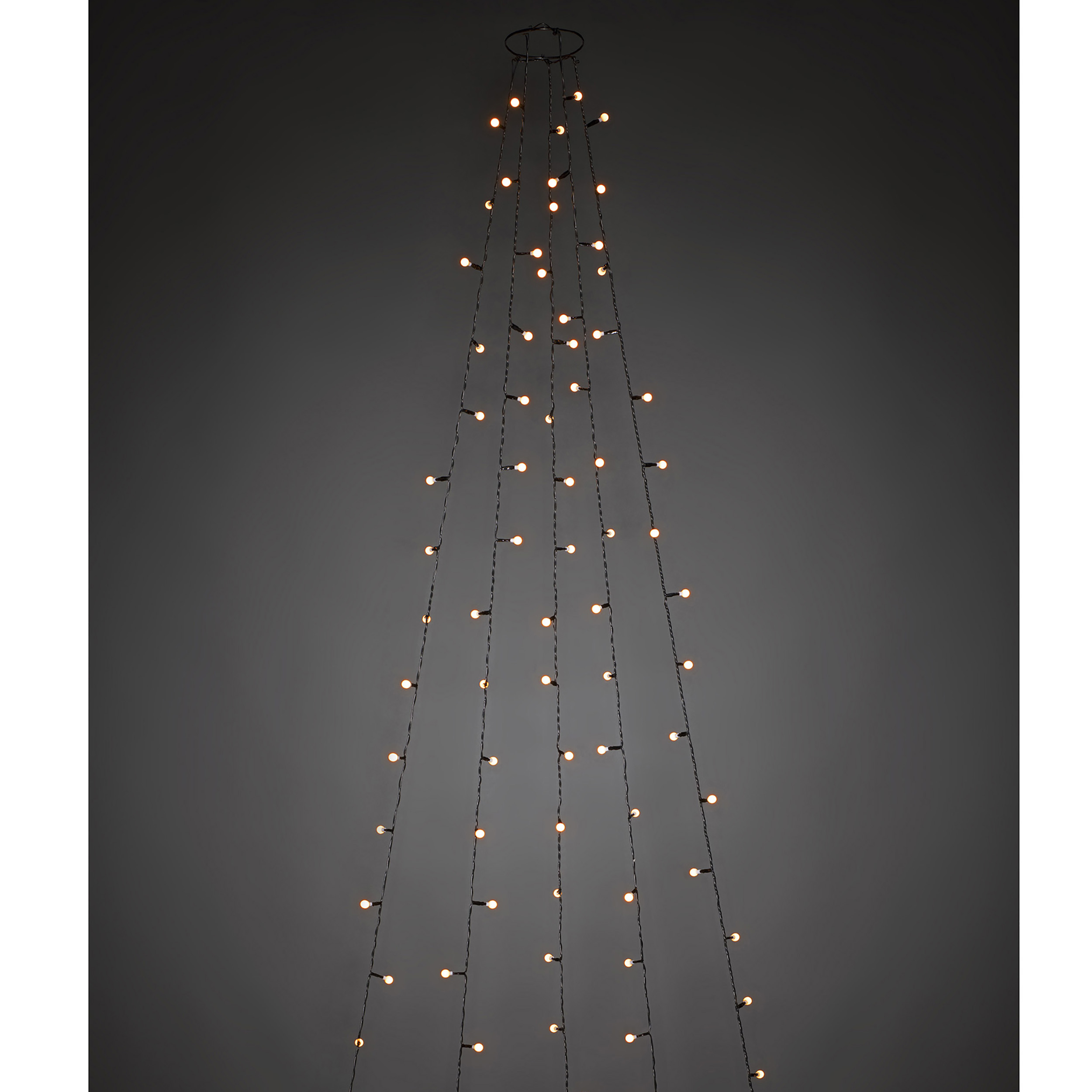 Julgransslinga Gnosjö Konstsmide Cherry LED Amber