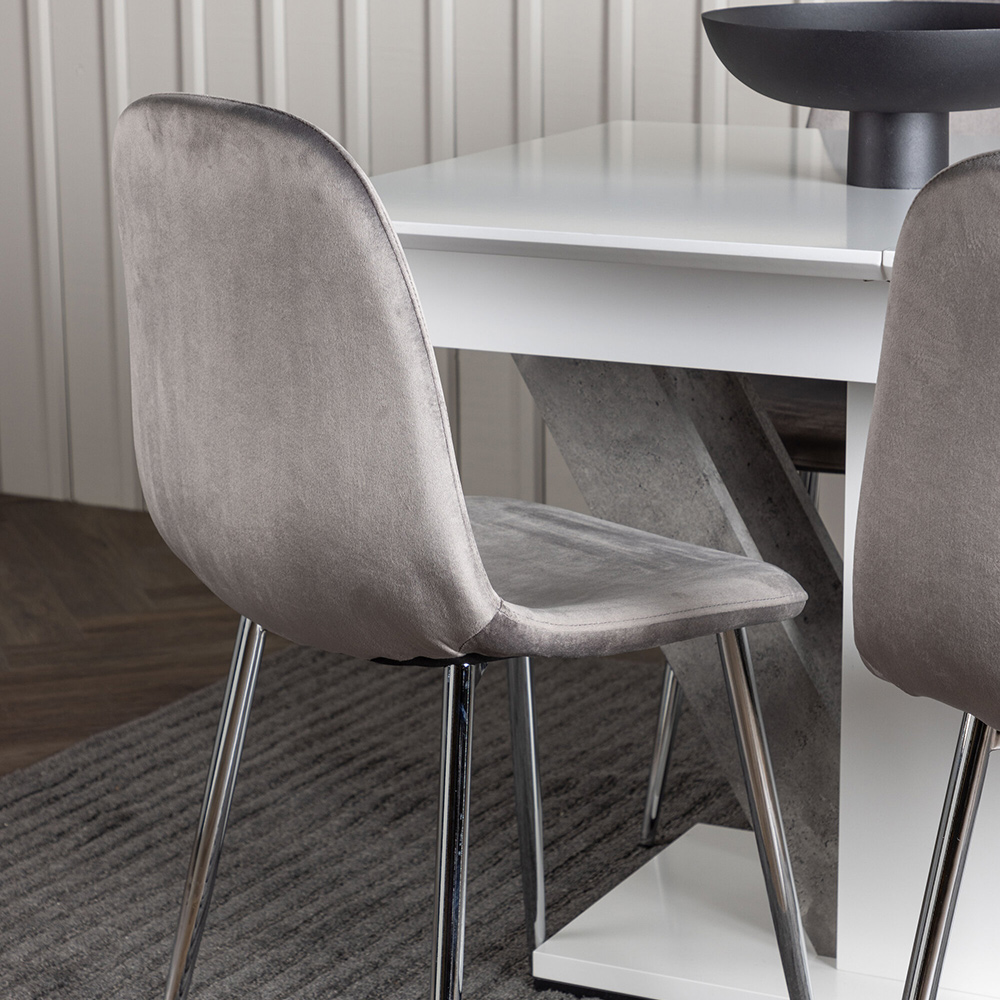 Matgrupp Venture Home Disa med 4 Eva Stolar