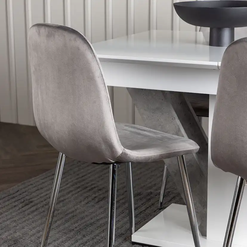 Matgrupp Venture Home Disa med 4 Eva Stolar