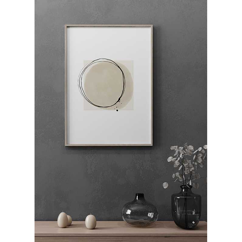 Poster Gallerix Abstract Brushed No3