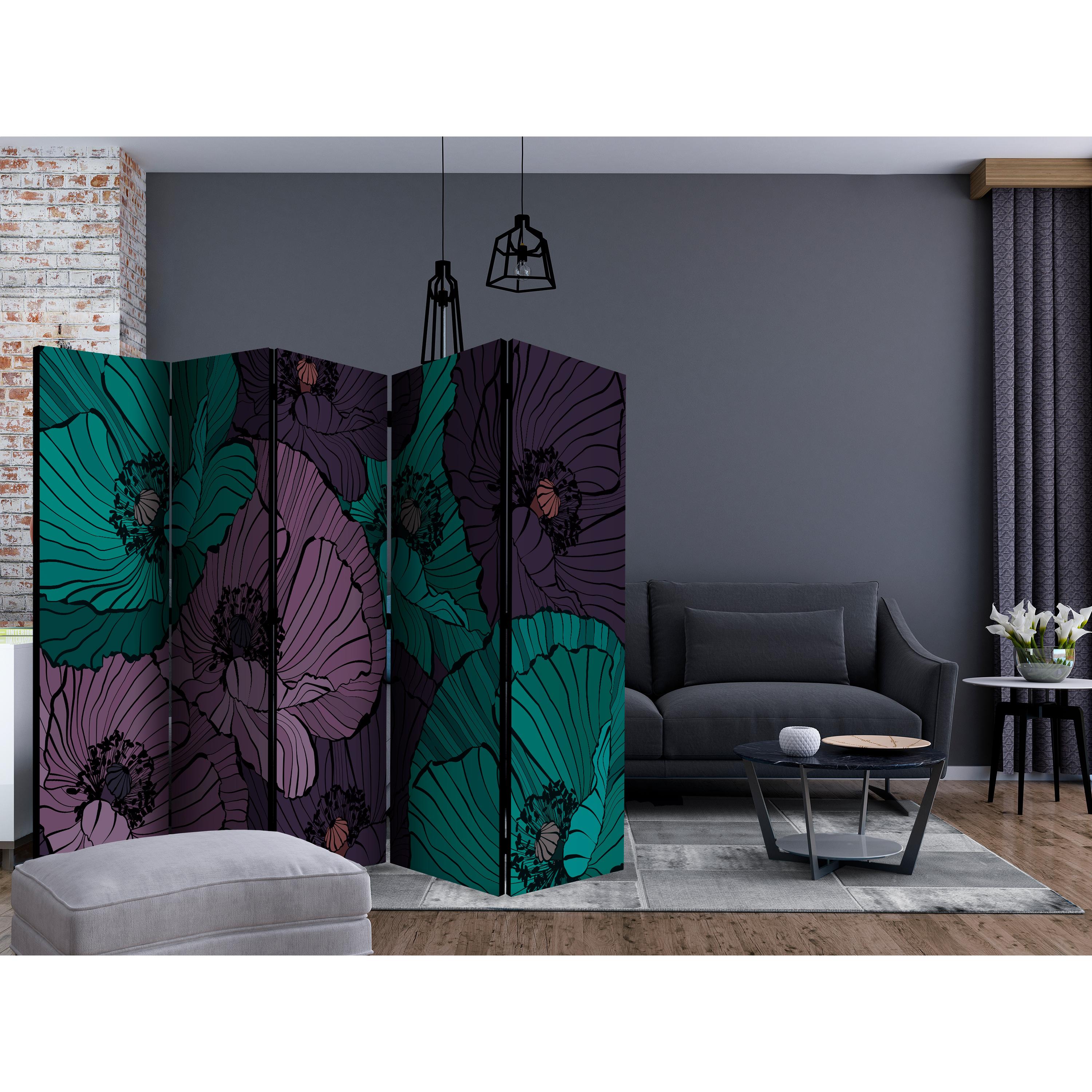 Rumsavdelare Arkiio Flowerbed II 225x172 cm
