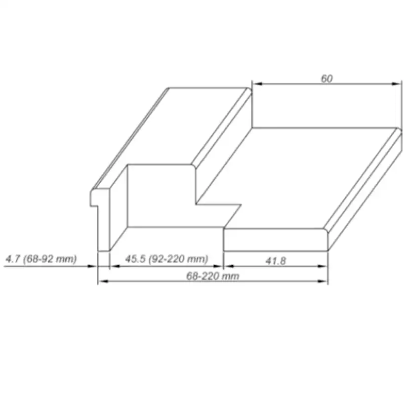 Badrumströskel Sveadörren