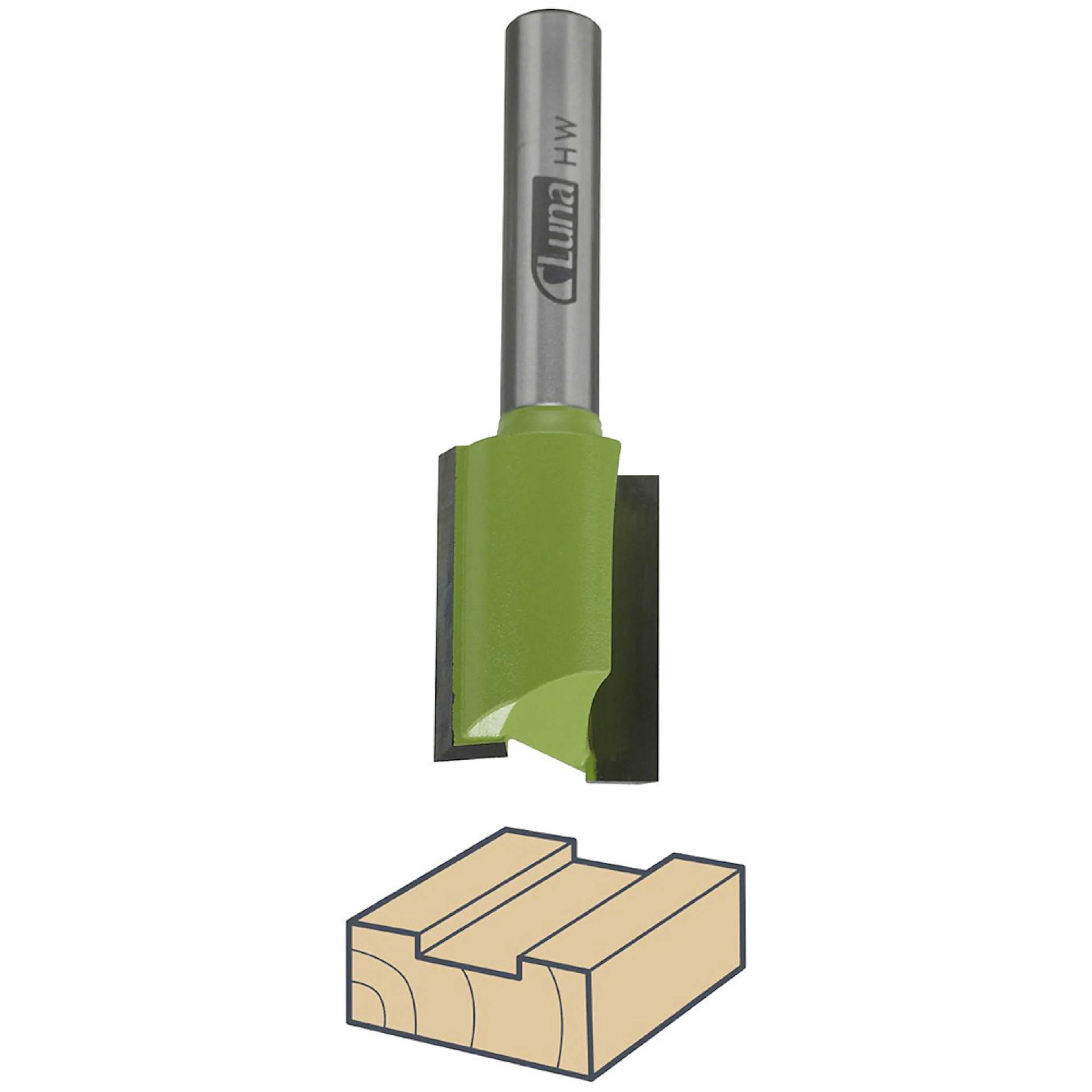 NOTFRÄS HM 12x25  mm 12x25 mm