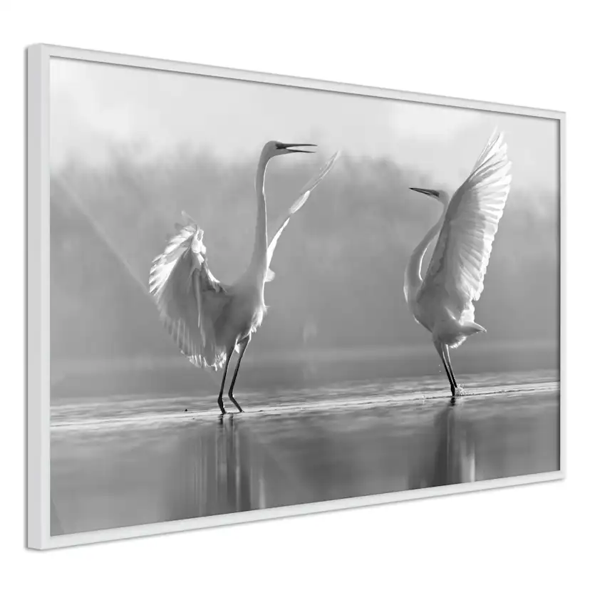 Poster Artgeist Affisch Heron Love