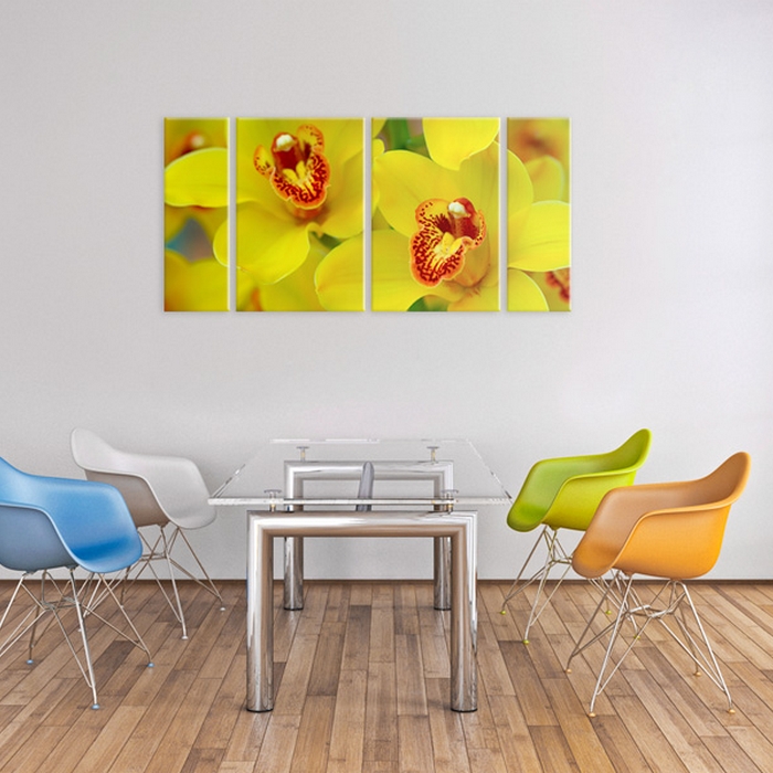Tavla Arkiio Orchids Intensity Of Yellow Color