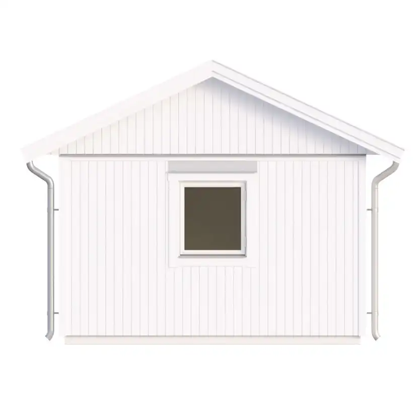 Attefallshus Vibostugan Njuta 25-1 24,3 m² Trähus med Sadeltak