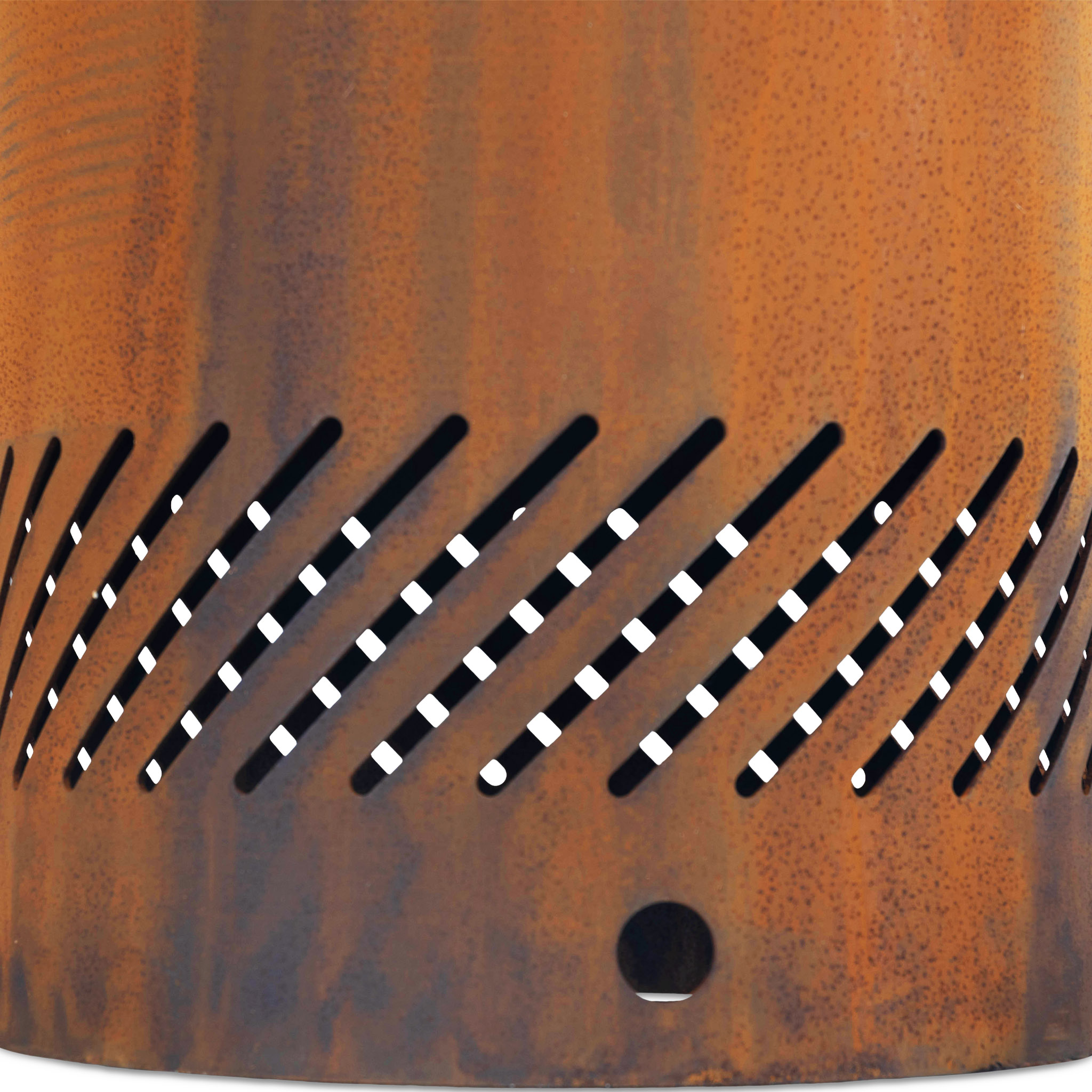 Eldstad Lyfco Cortenstål Gasoldriven Fredrika