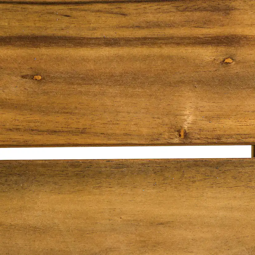 Trädgårdsbord Comfort Garden Arild Litet Runt Matbord Utomhus 110 cm - Utebord i Akaciaträ för Trädgård och Altan