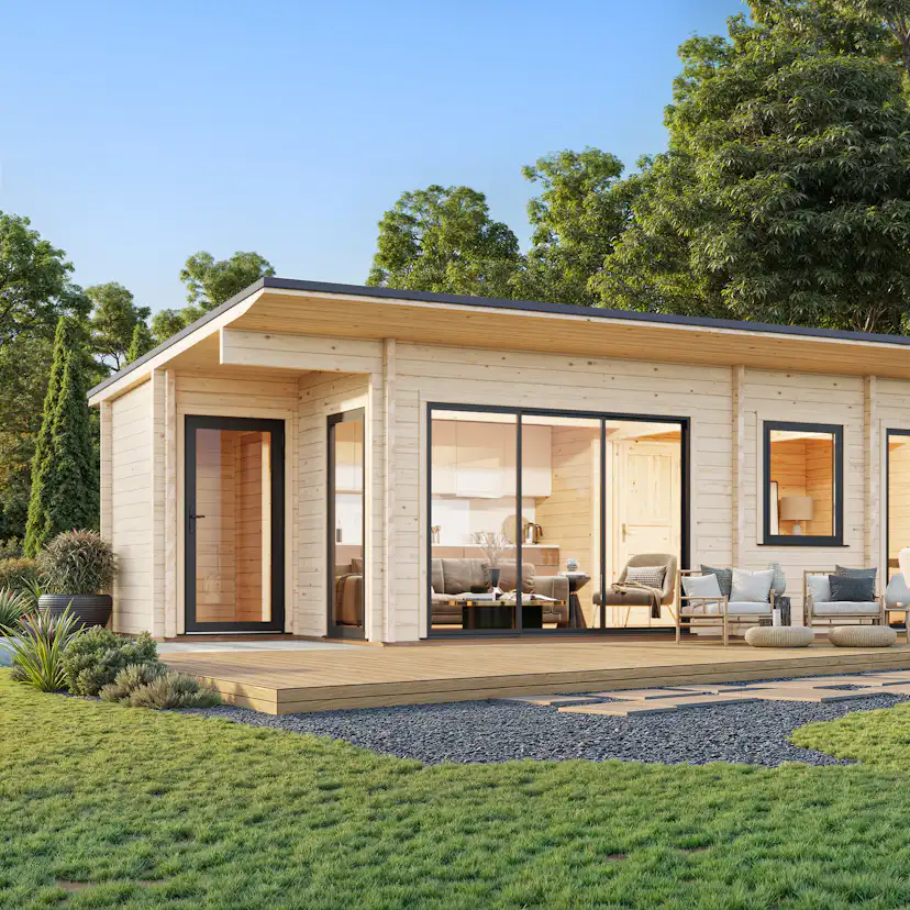 Trädgårdshus Palmako Cecilia 34,6 m2