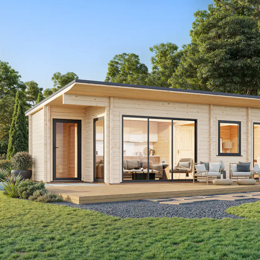 Trädgårdshus Palmako Cecilia 34,6 m2