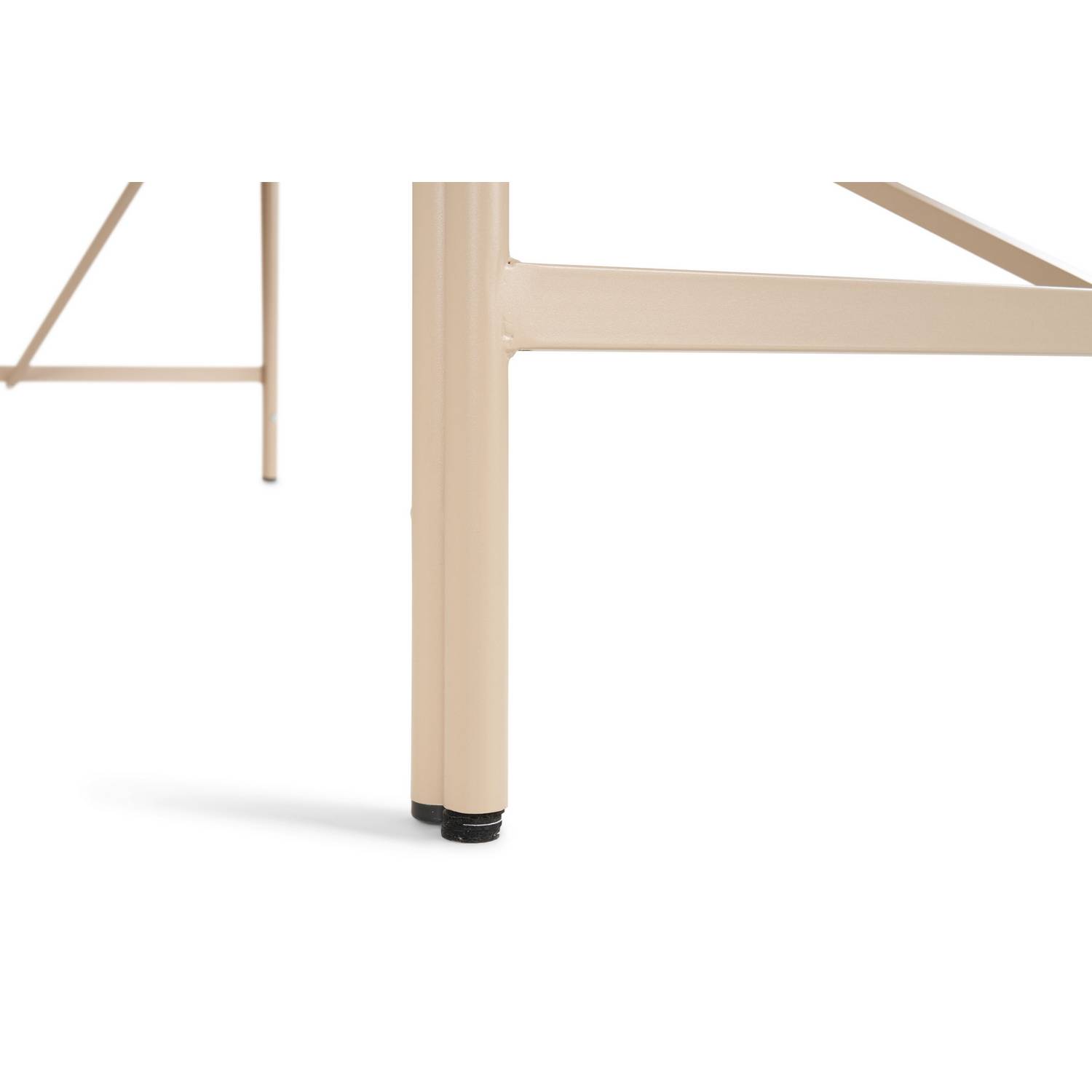 Trädgårdsbord Comfort Garden Jarva Stort Rektangulärt Matbord Utomhus 200 cm i metall