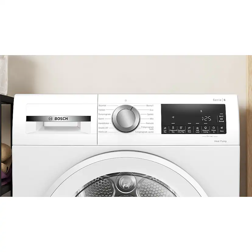 Värmepumpstumlare BOSCH Serie 6 WQG2420ASN Energisnål