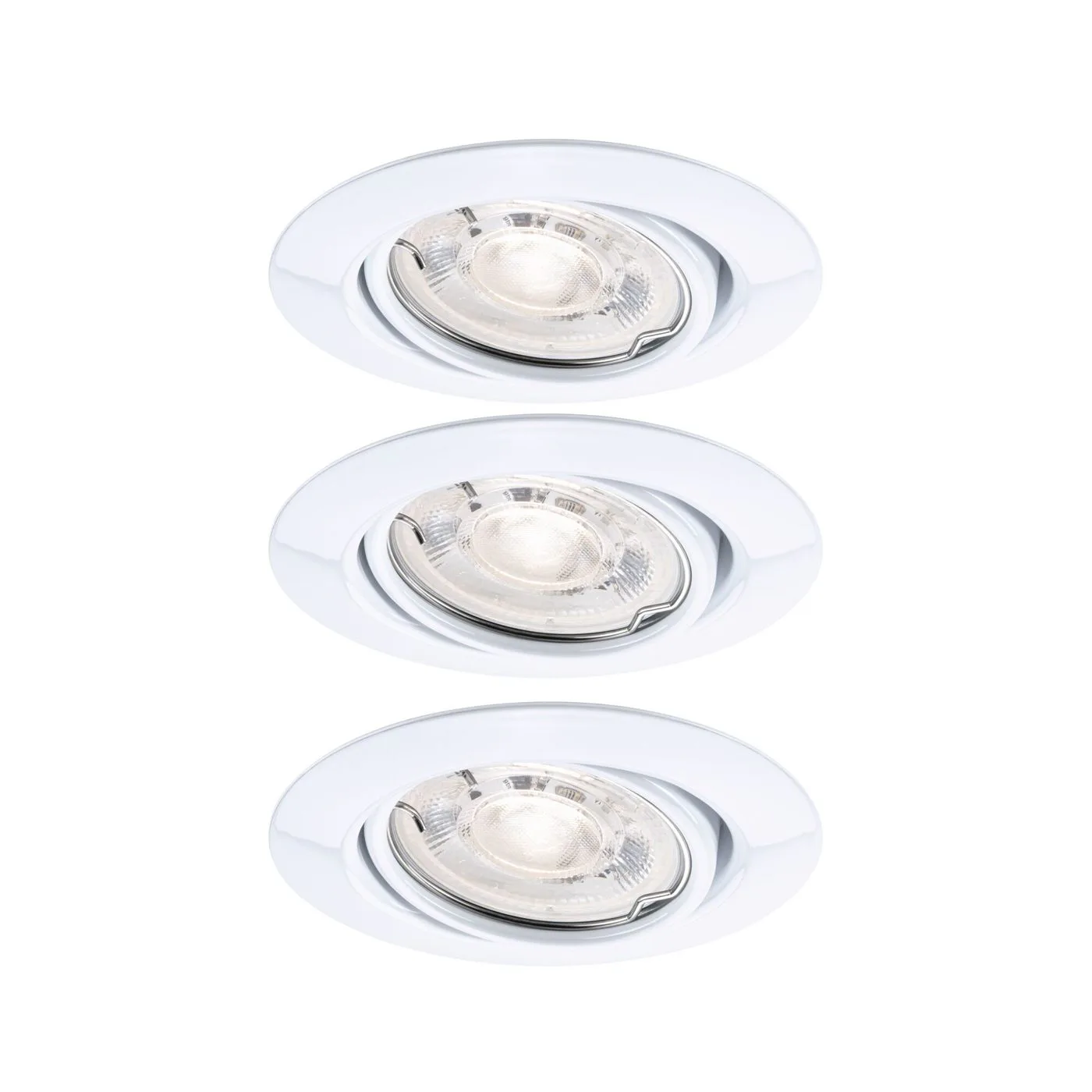 Downlight Paulmann Base inkl. GU10 Flat