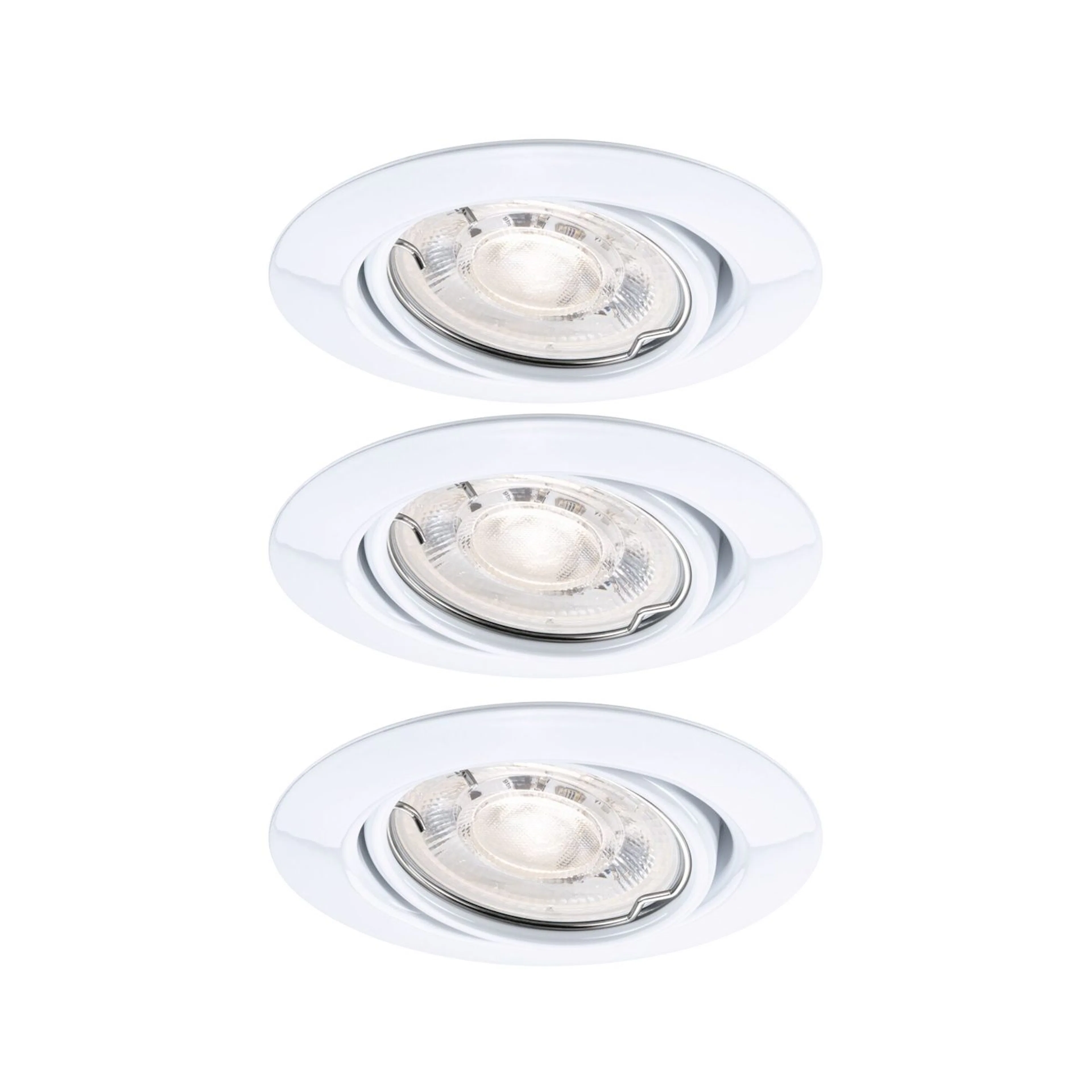 Downlight Paulmann Base inkl. GU10 Flat