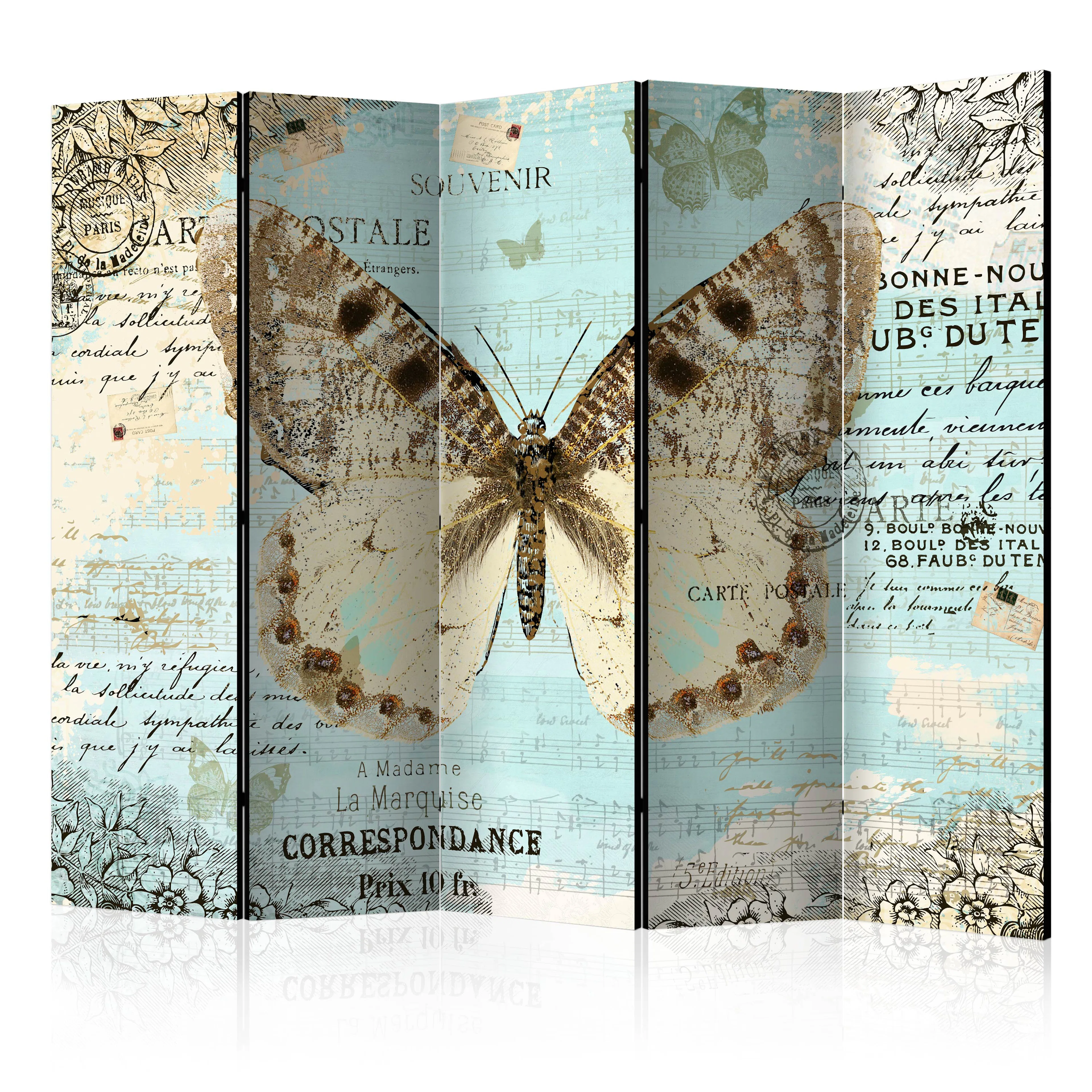 Rumsavdelare Arkiio Postcard with Butterfly II 225x172 cm