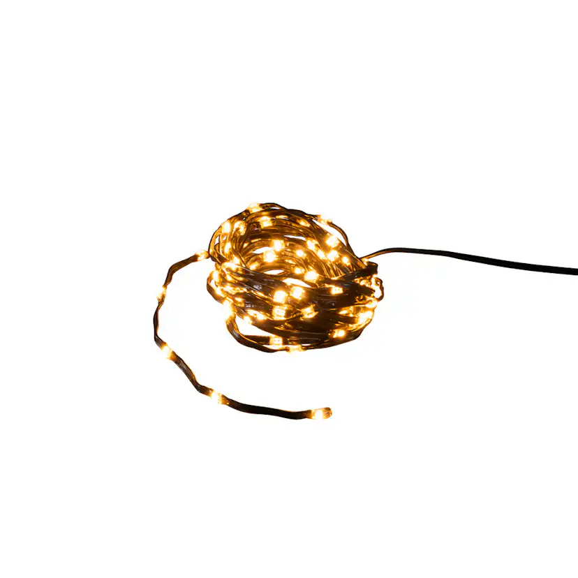 Ljusslinga Gnojsö Konstsmide ShineLine 400st LED-lampor Amber 20m Utomhus