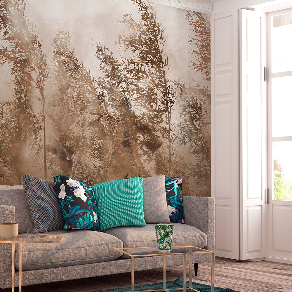 Fototapet Arkiio Tall Grasses - Brown