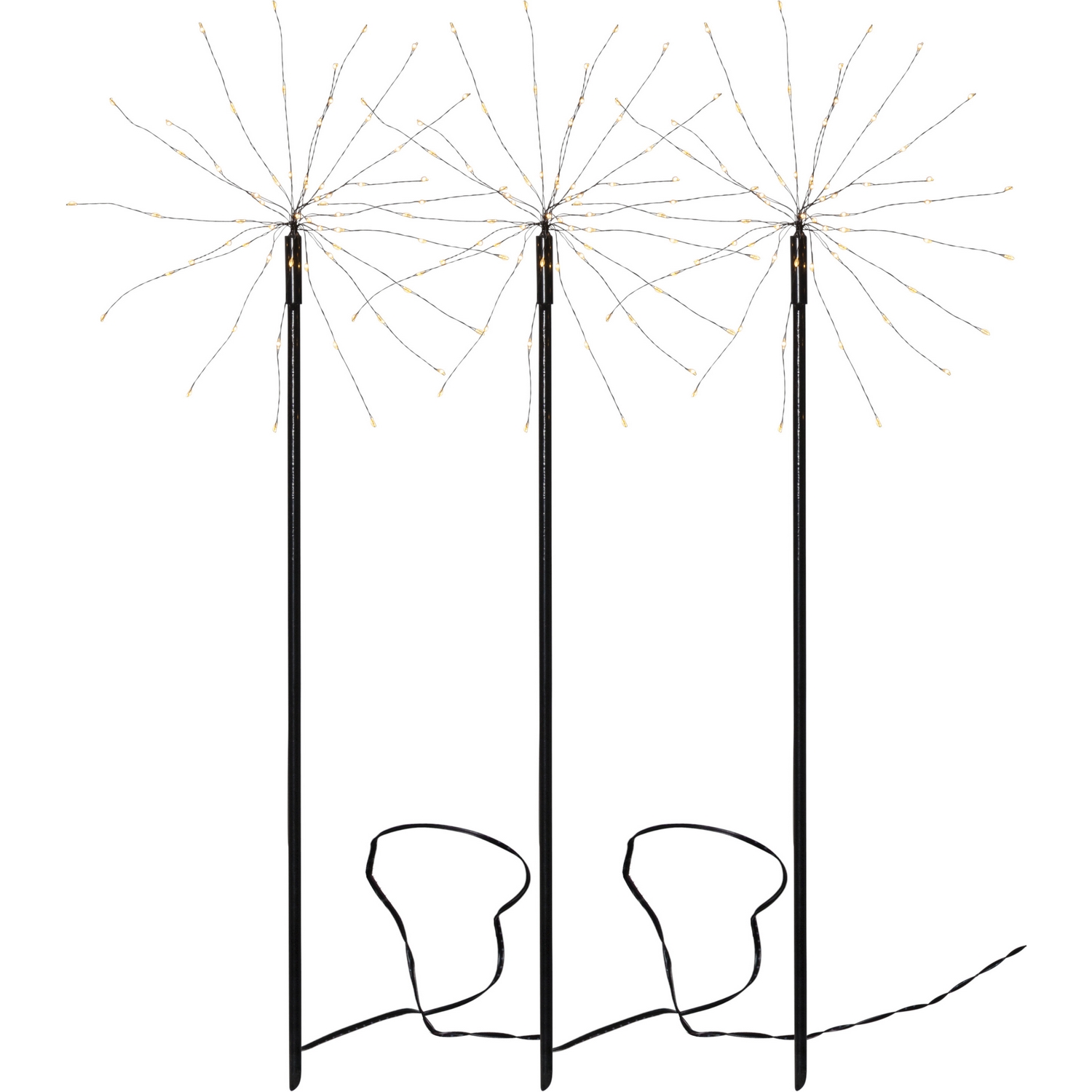 Firework pathfinder 3x60L, black/ww Varmvit