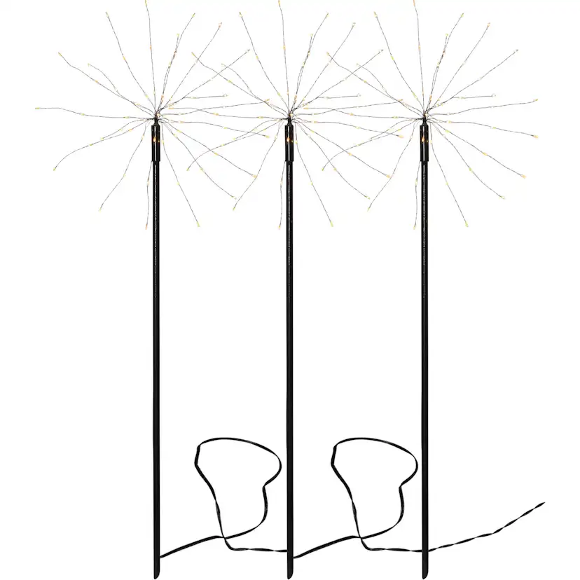 Firework pathfinder 3x60L, black/ww Varmvit