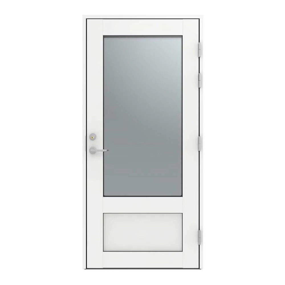 Altandörr 16 Klarglas Aluminum 9x20 Vänster BxH: 90x200 cm, Vänster, 160 Öppningsbart Fönster
