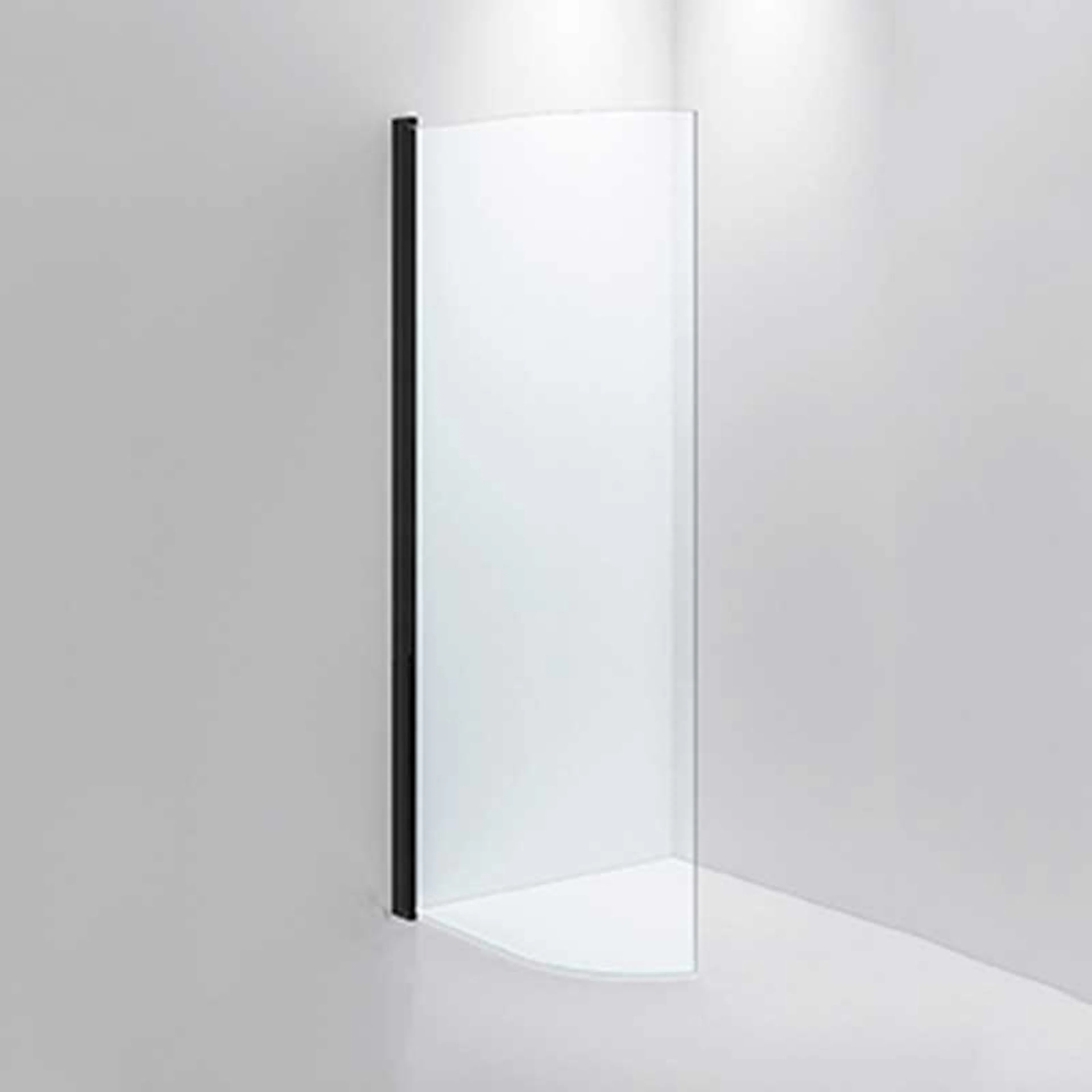 Duschdörr INR Linc Josephine 780 Klarglas Svart Svart, Klarglas, L: 780 mm