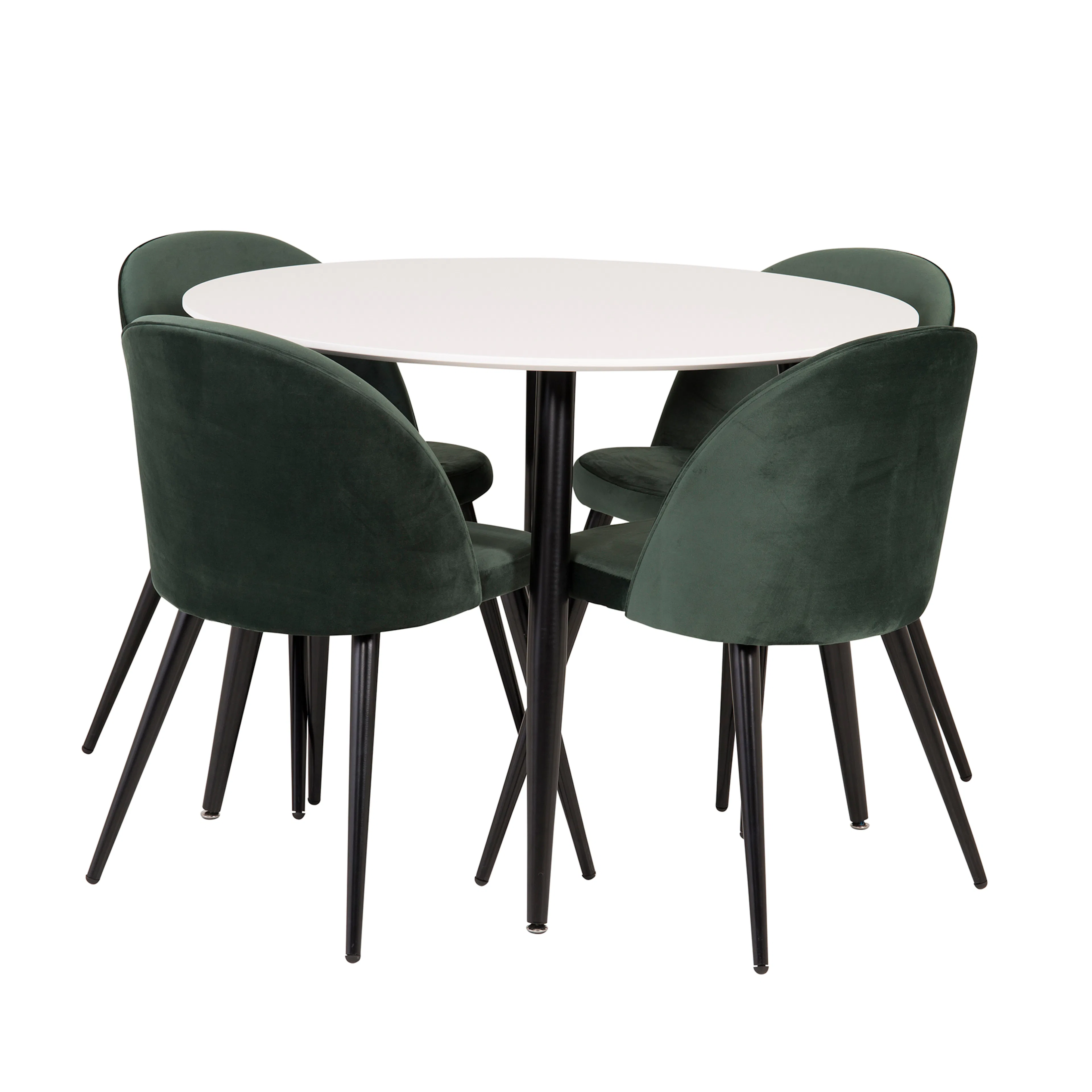 Matgrupp Venture Home Plake med 4 Valentina Stolar