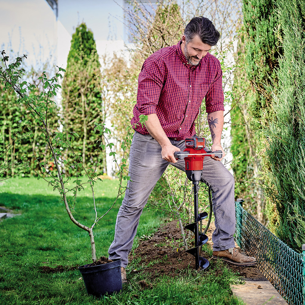 Jordborr Einhell GP-EA 18V Utan Batteri & Laddare