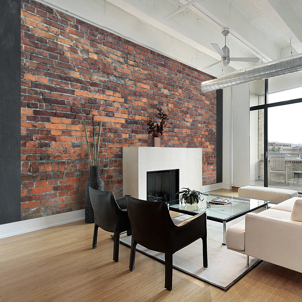 Fototapet Arkiio Vintage Wall Red Brick