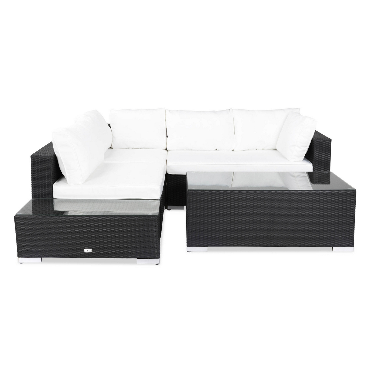 Loungegrupp Comfort Garden Bahamas 4-sits med Avslut och Bord Utomhus