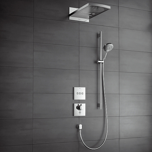 Avstängning- och Omkastare Hansgrohe ShowerSelect 3 Funktioner