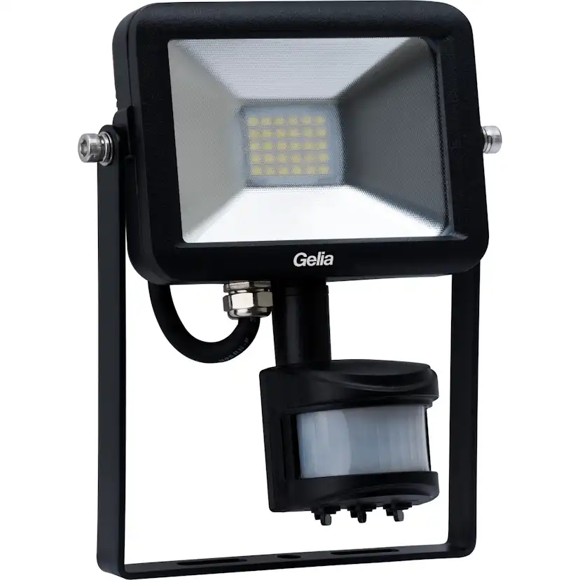 Strålkastare Gelia LED 20W M Ir IP44 0,5m Kabel med Stickpropp