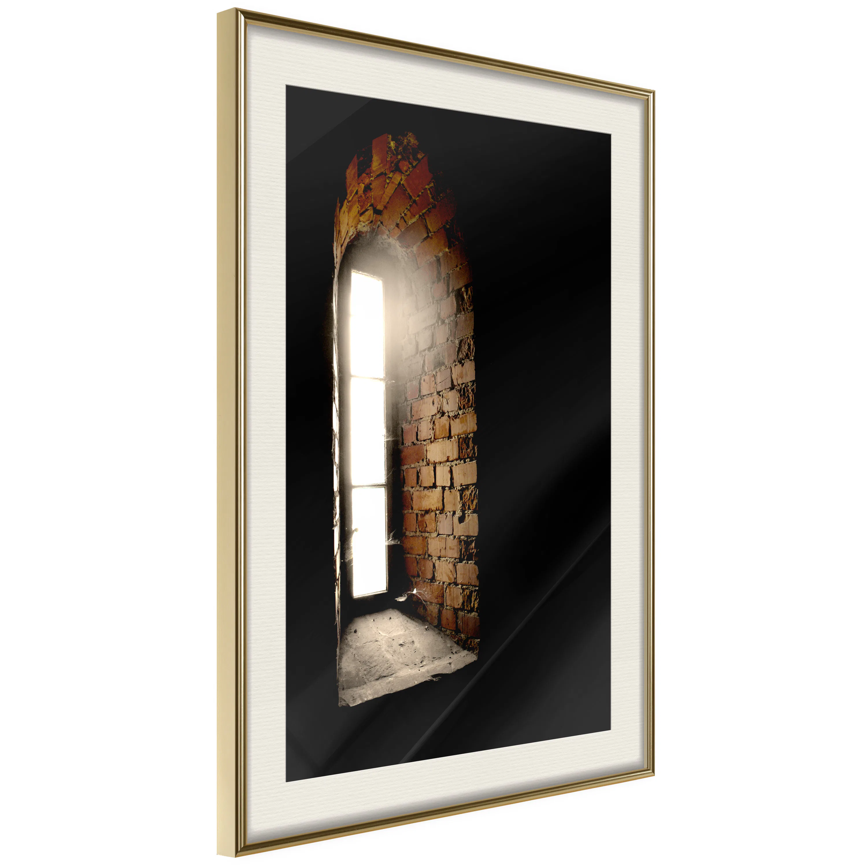 Poster Artgeist Affisch Light in the Wall