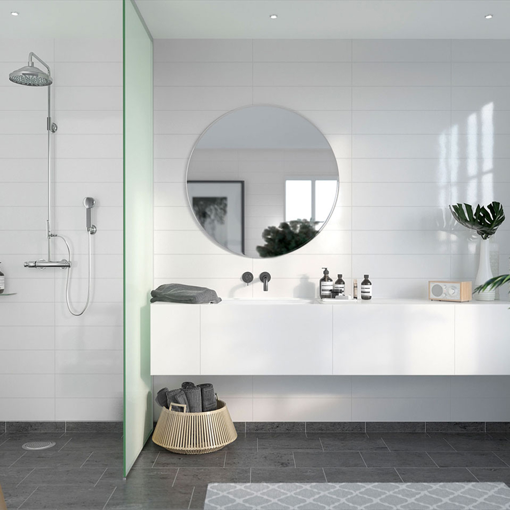 Våtrumsskiva Fibo Athen White 5091-M6015 HG