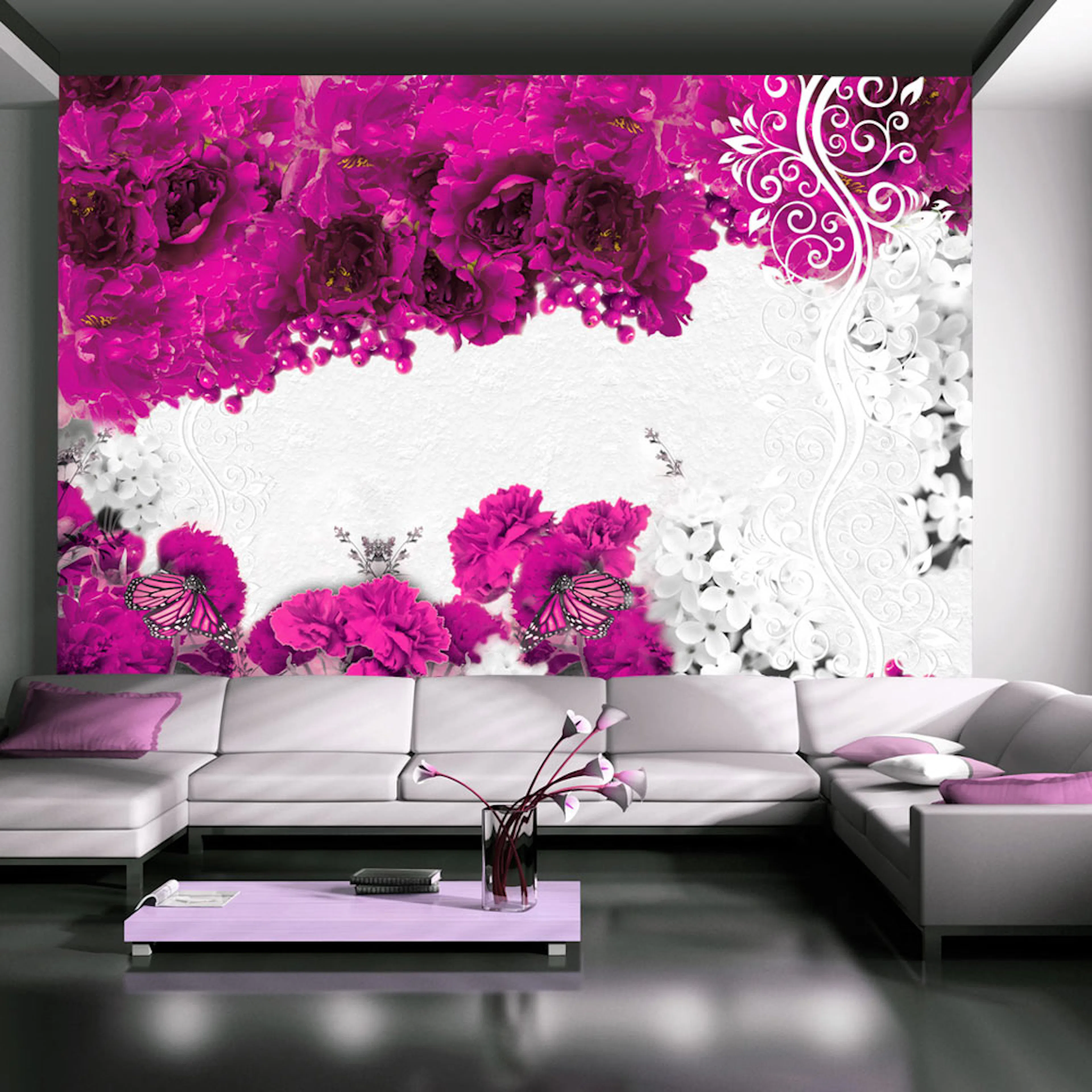 Fototapet Arkiio Colors Of Spring: Fuchsia