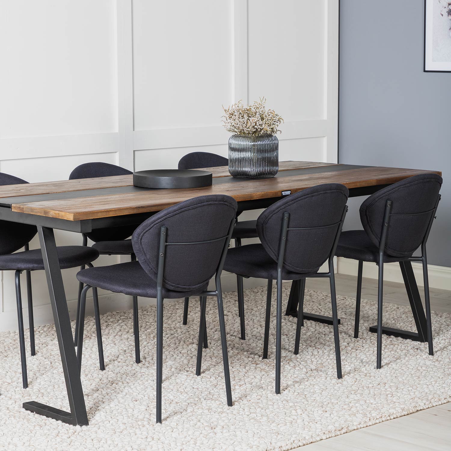 Matgrupp Venture Home Jane med 6 Valor Stolar