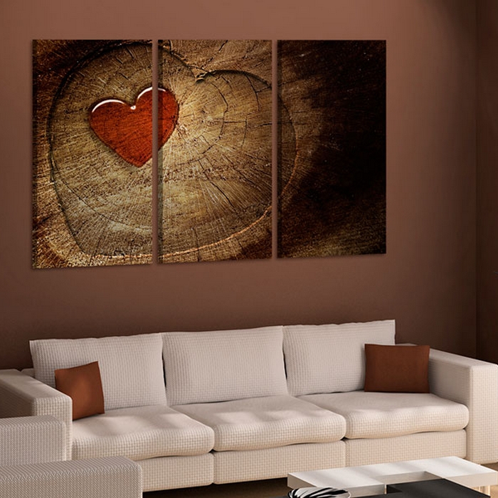 Tavla Arkiio Gammal Kärlek Rostar Inte 3 st