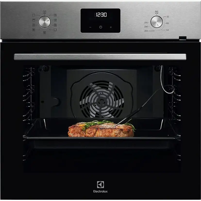 Inbyggnadsugn Electrolux COB402X SenseCook® Svart med Smart Matlagningstermometer