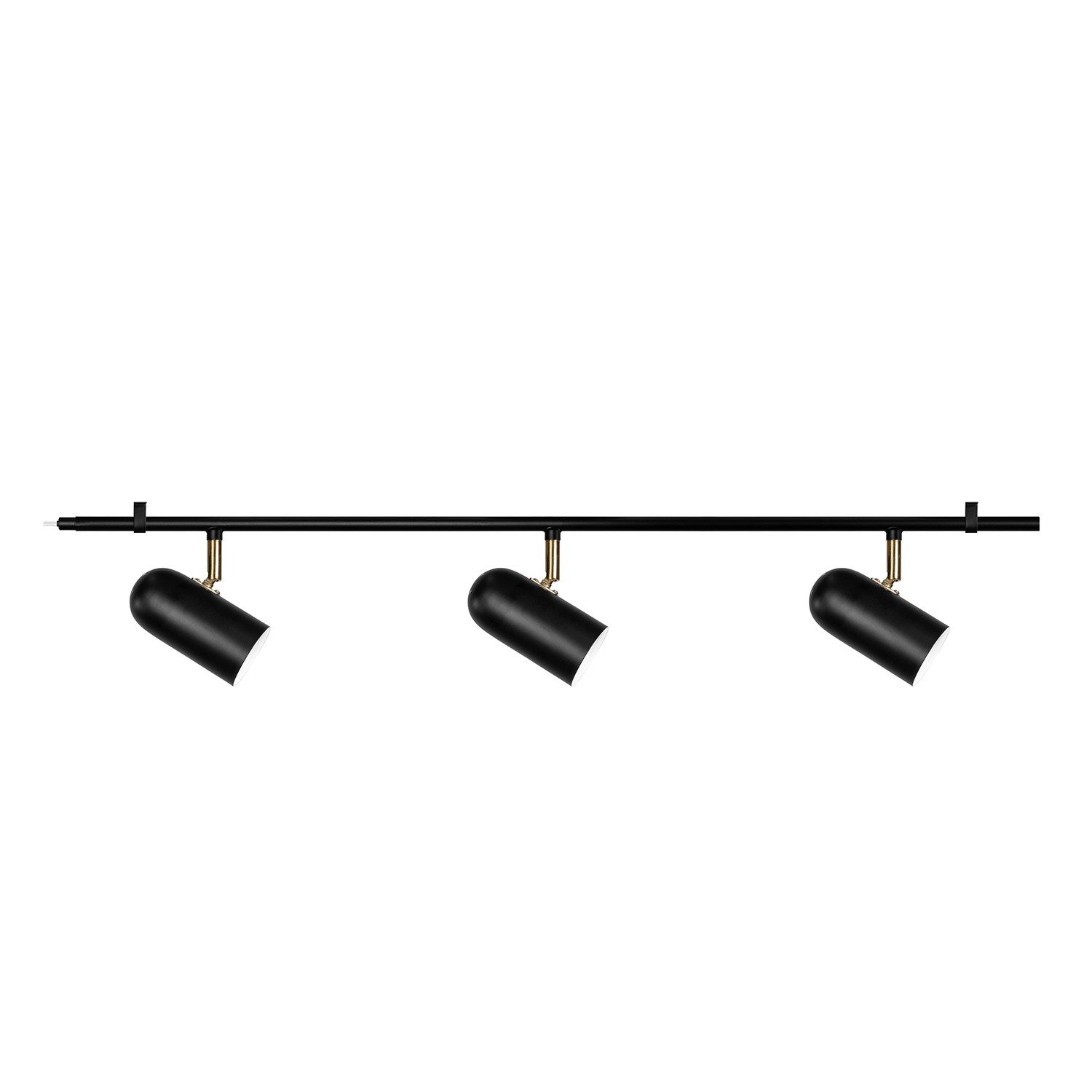 Taklampa Globen Lighting Swan 3 Svart