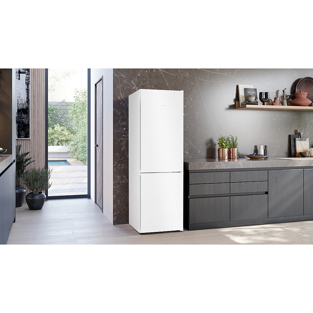 Fristående Kyl & Frys Siemens KG36N2WCF iQ300 Med LED-Belysning 186 x 60 Cm