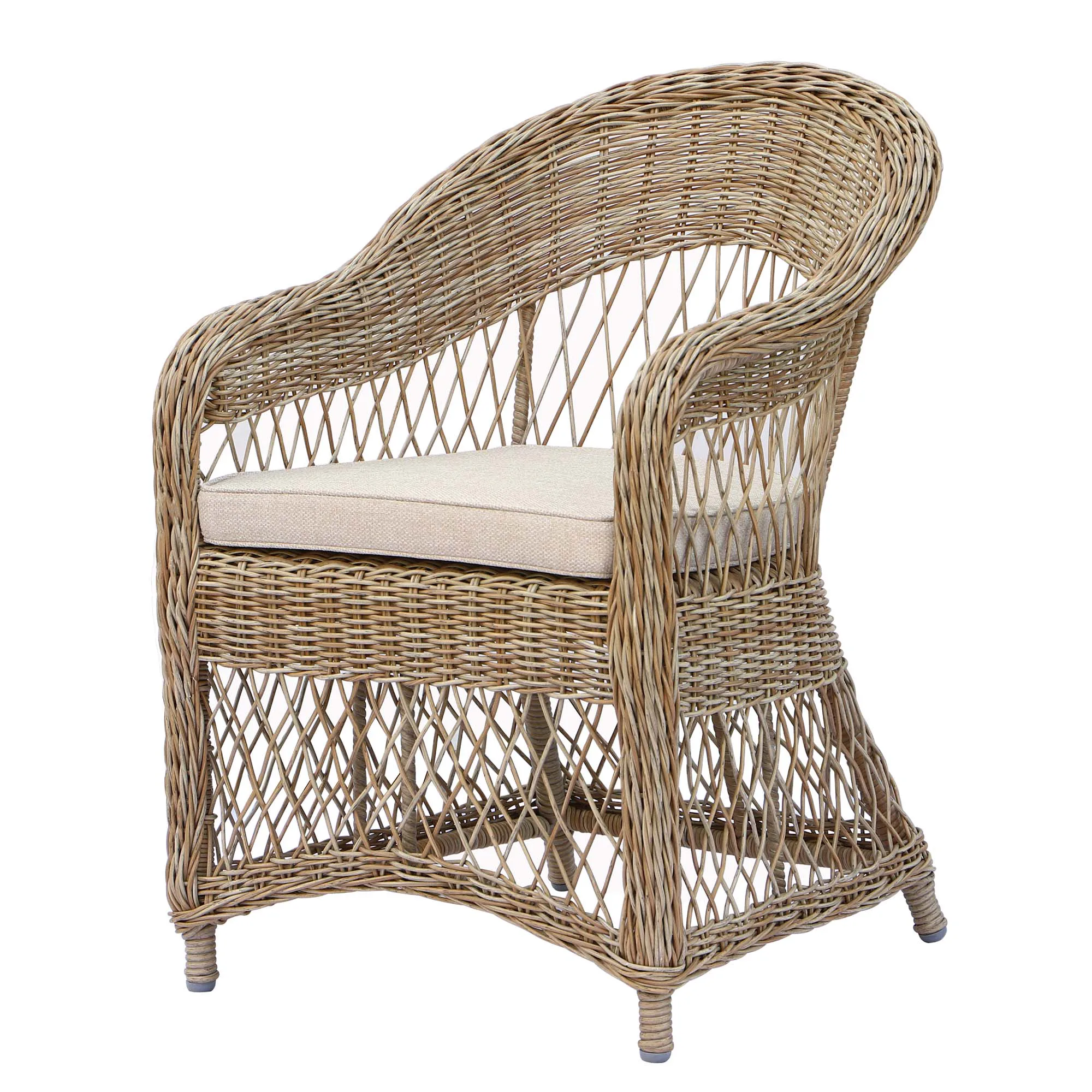 DAISY utomhusfotölj 2-pack, naturell Beige