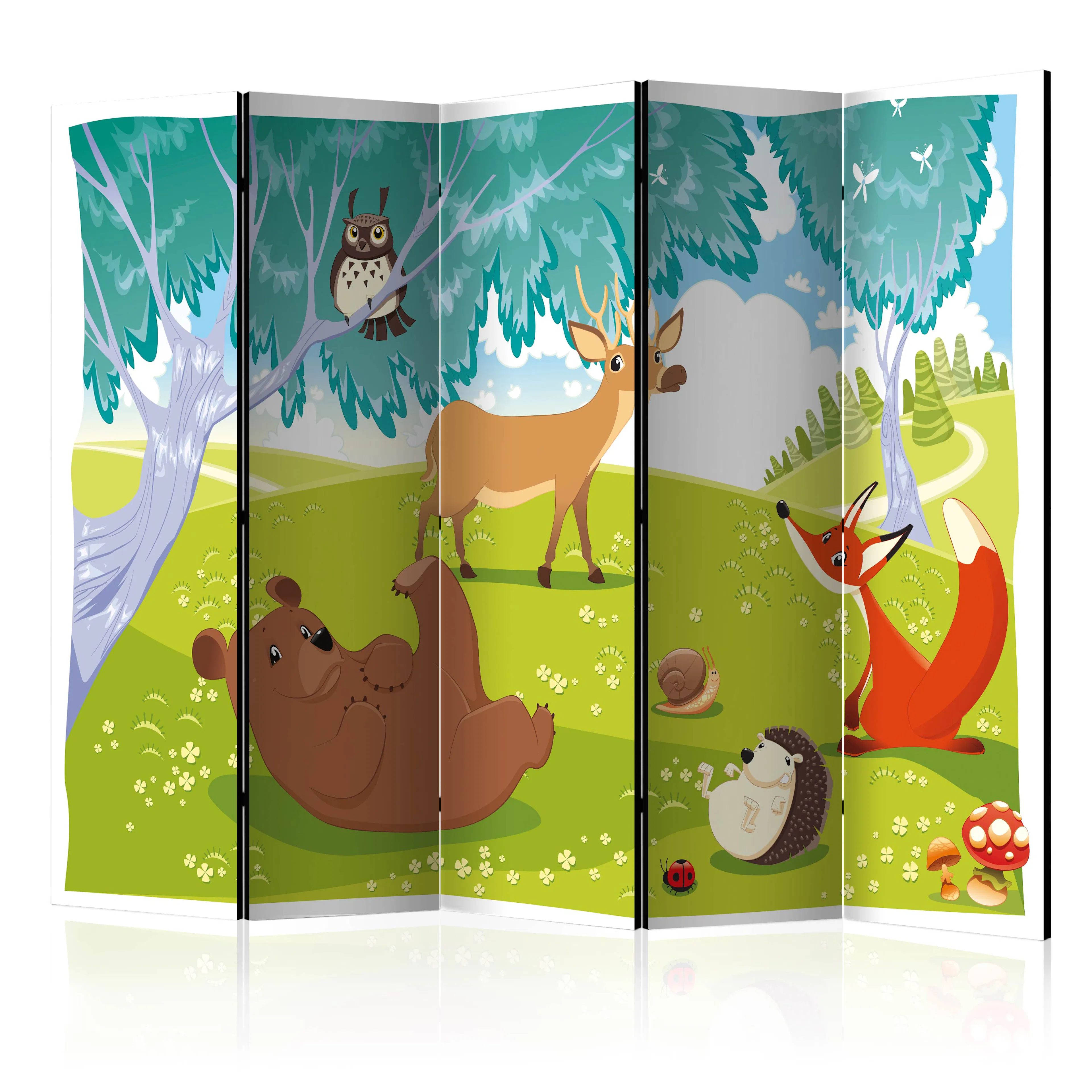 Rumsavdelare Arkiio Funny Animals II 225x172 cm