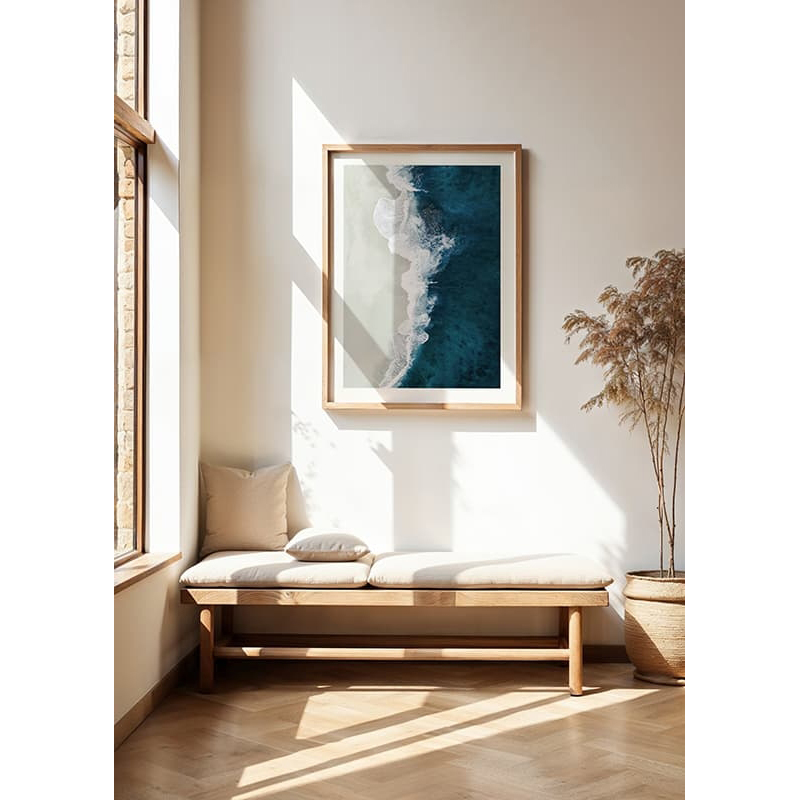 Poster Gallerix Crashing Sea Waves