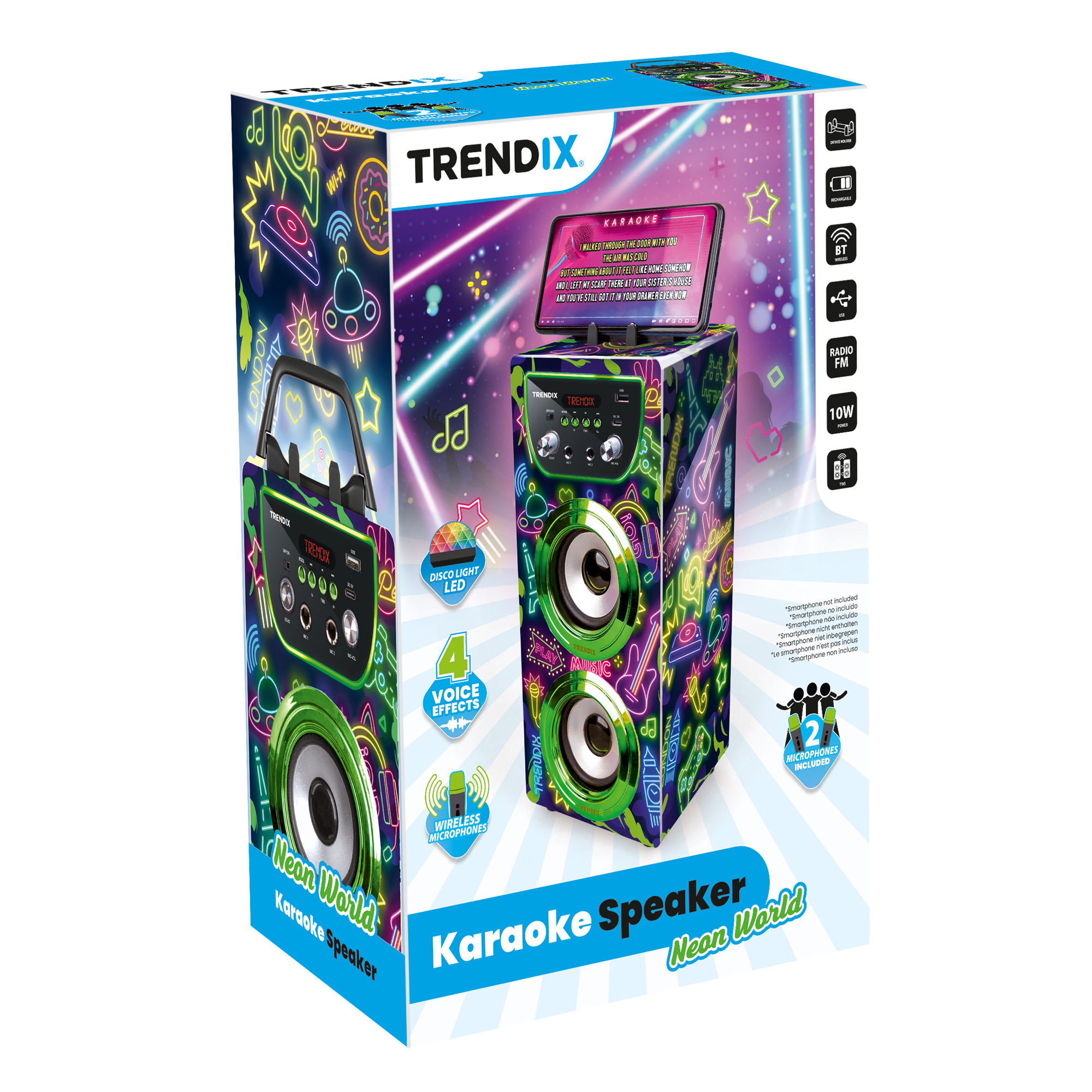 Karaokemaskin Trendix Neon World