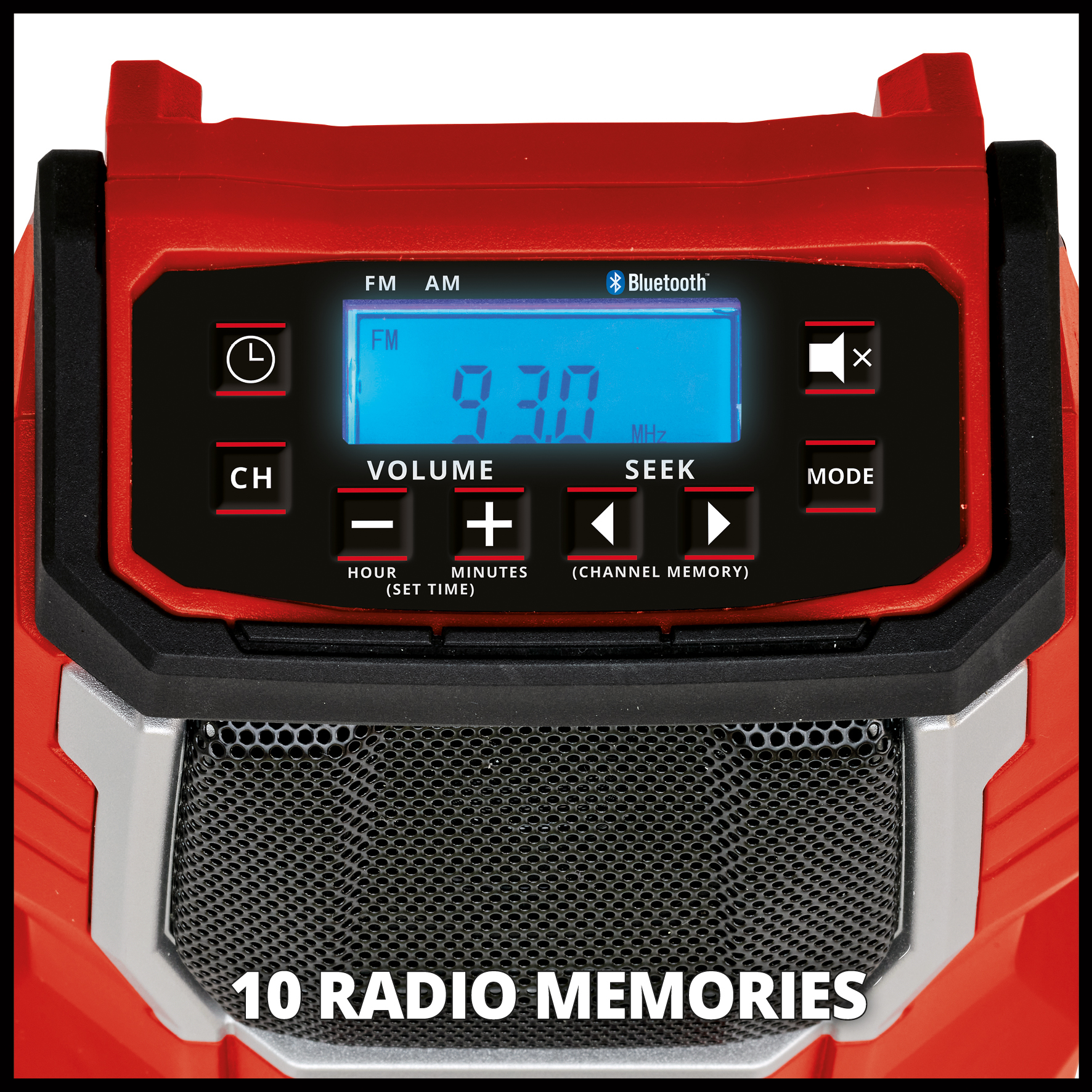 Radio Einhell TC-RA 18 Li BT - Solo Sladdlös utan Batteri