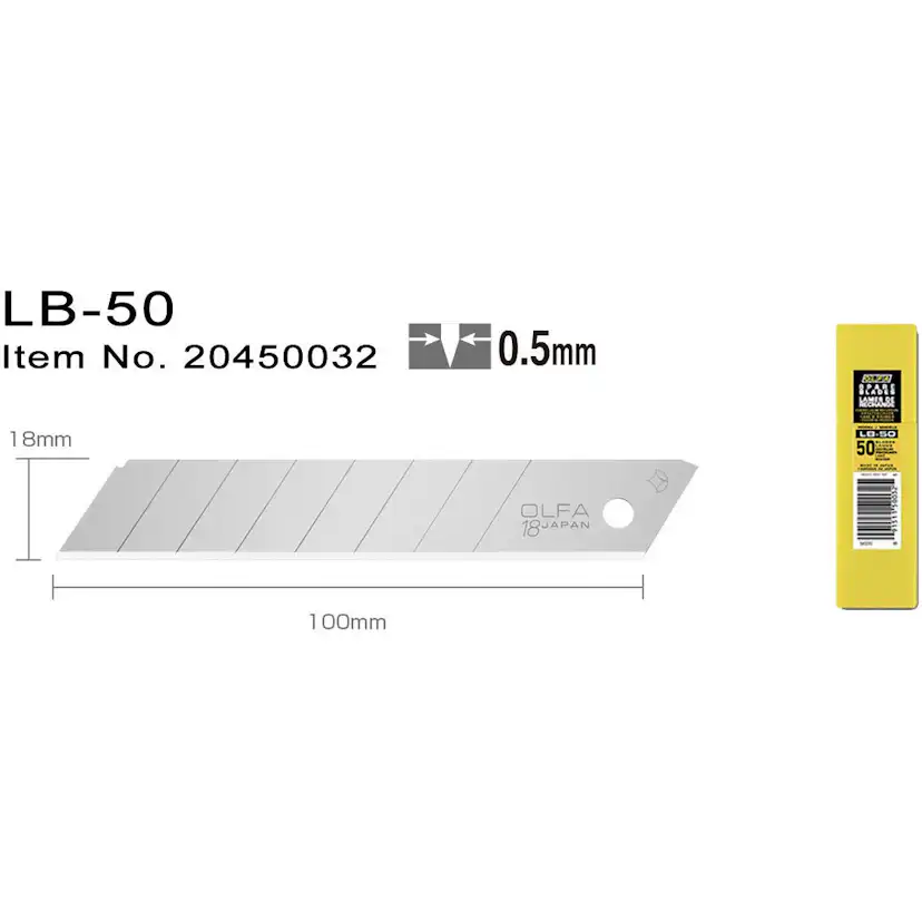 Brytblad Olfa LB-50 18 mm
