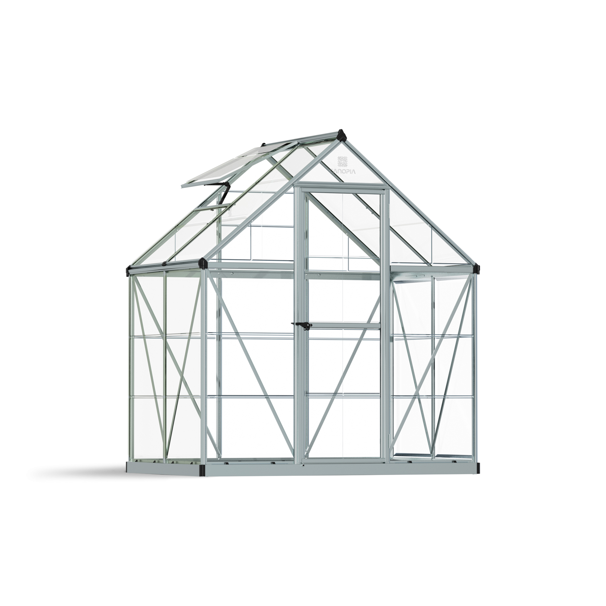 Växthus Canopia by Palram Mythos 2,3 m² Silver